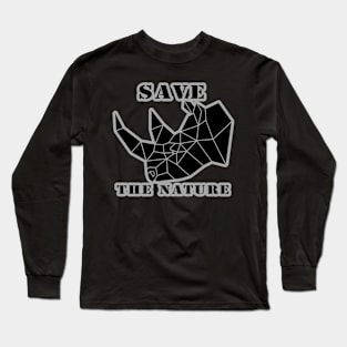 save the nature Long Sleeve T-Shirt